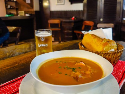 Bean Stew with Pork Knuckles
